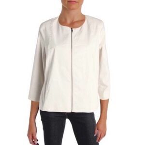 Eileen Fisher White Blazer